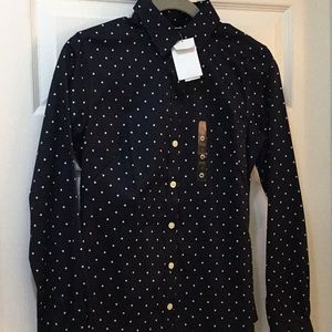 NWT Sz.4 No-Iron Women’s Banana Republic Blouse